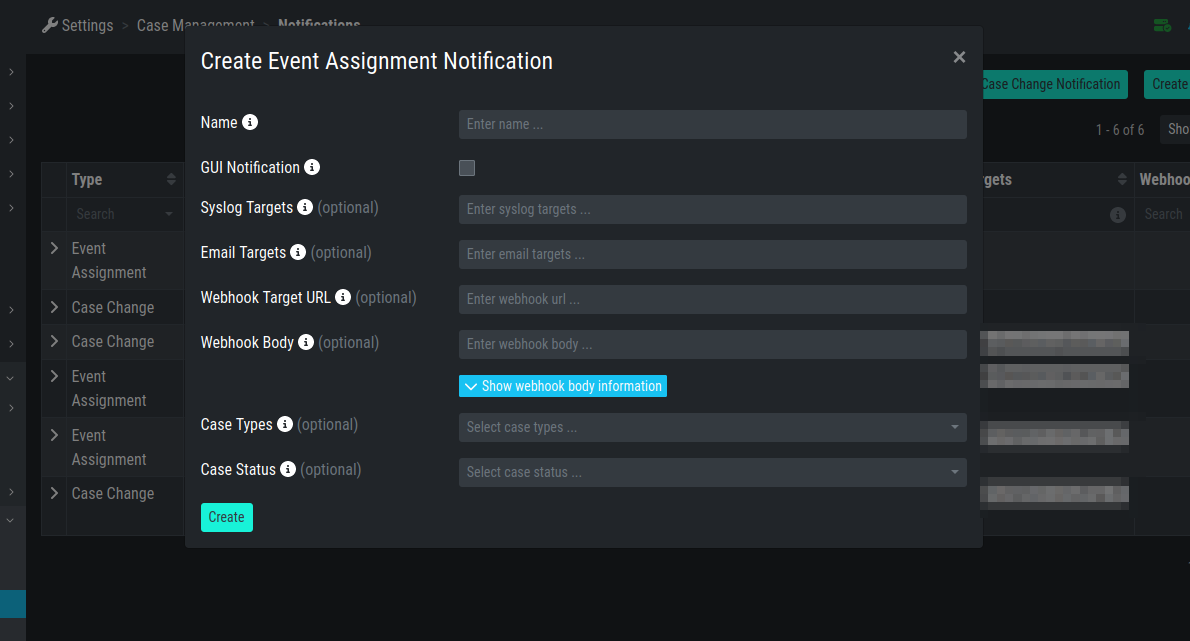 Event Assignment Notification