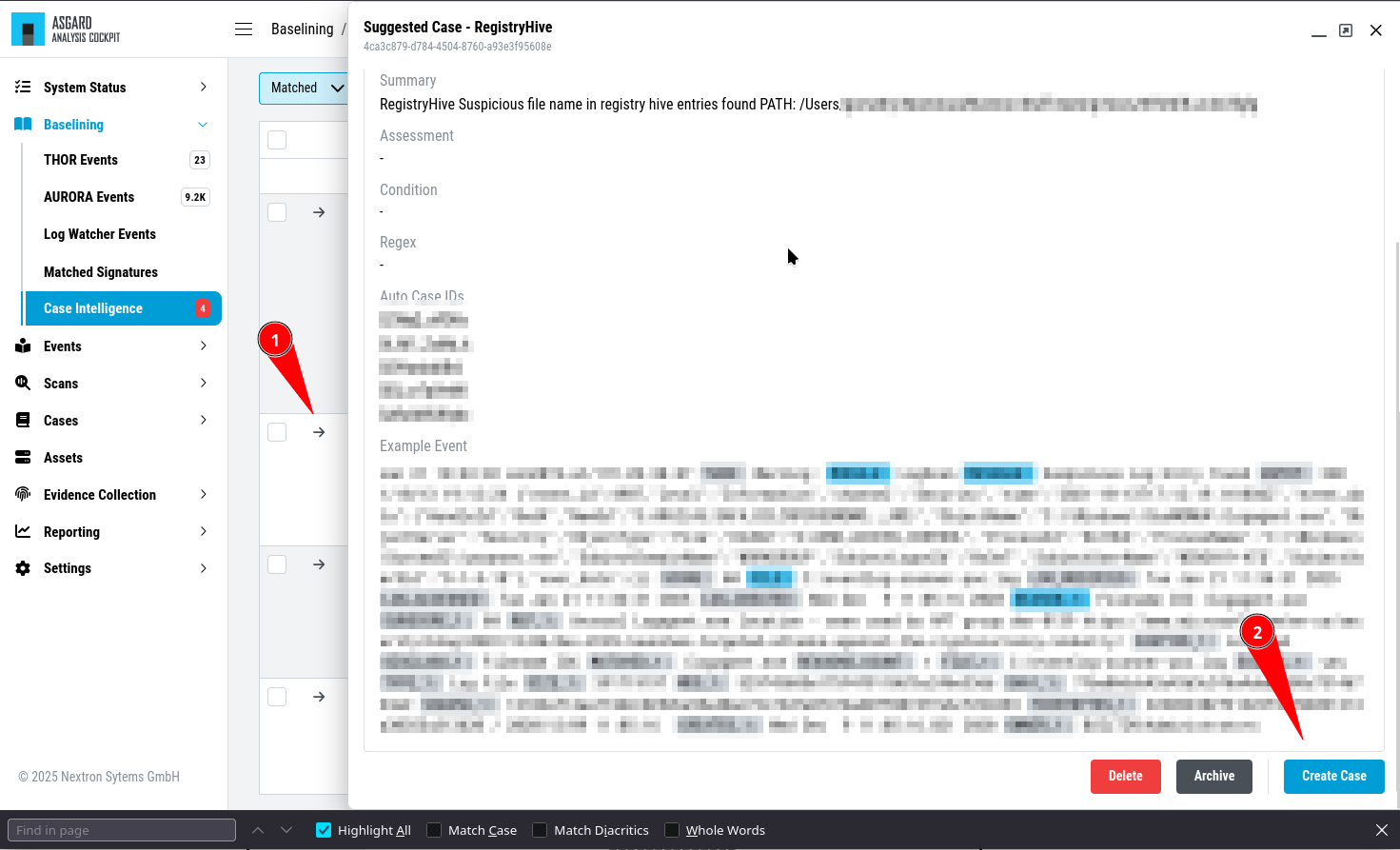 Case Intelligence - Case Details