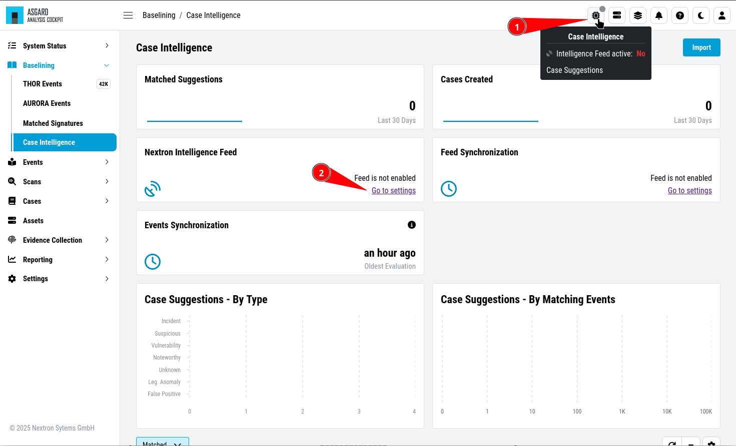 First Time View - Case Intelligence
